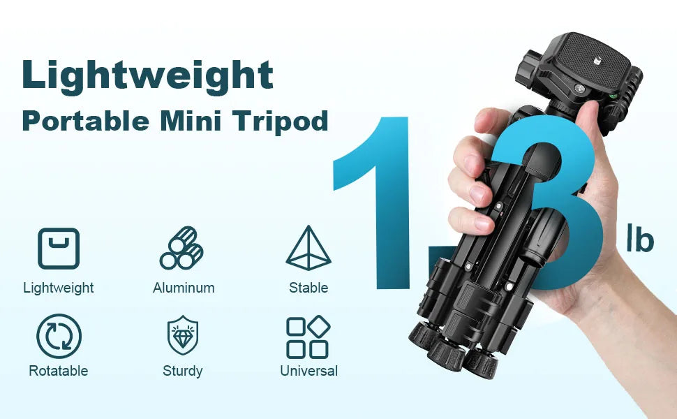 FlexiMount 25" Aluminum Mini Tripod