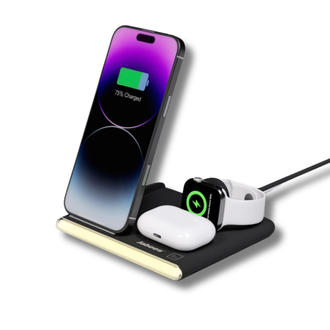 Jabees PowerGlow 4-in-1 Wireless Charging Station
