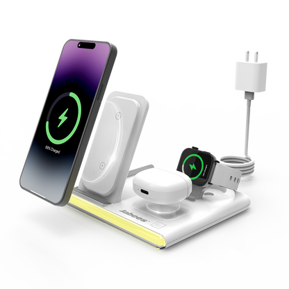 Jabees PowerGlow 4-in-1 Wireless Charging Station