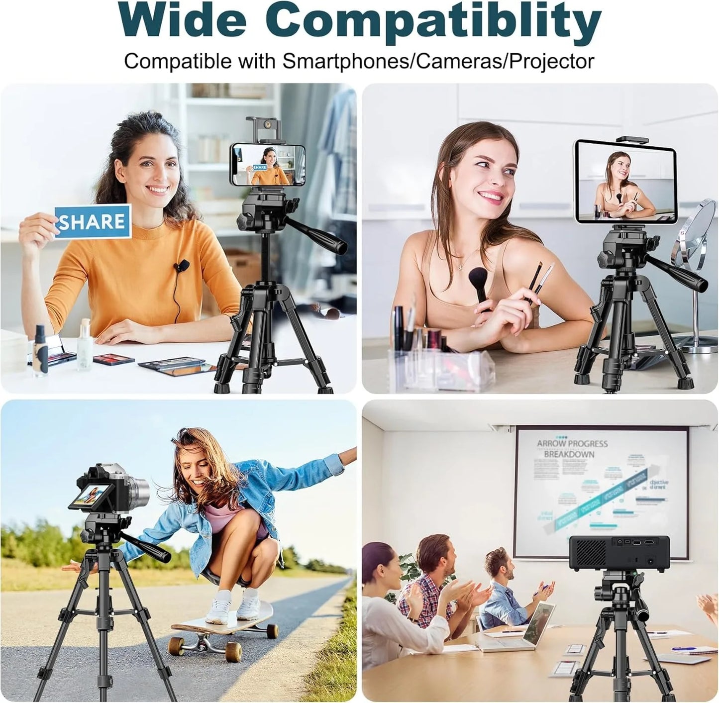 FlexiMount 25" Aluminum Mini Tripod