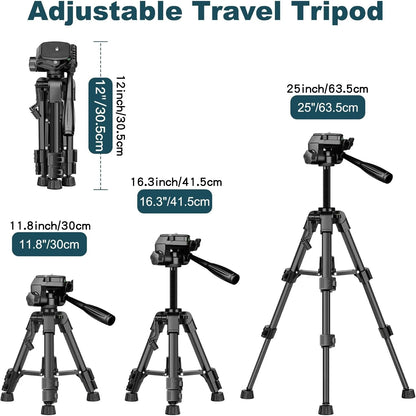 FlexiMount 25" Aluminum Mini Tripod