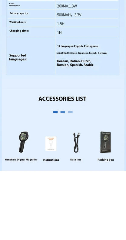 MicroView HD Digital Electron Microscope – Portable Educational Edition