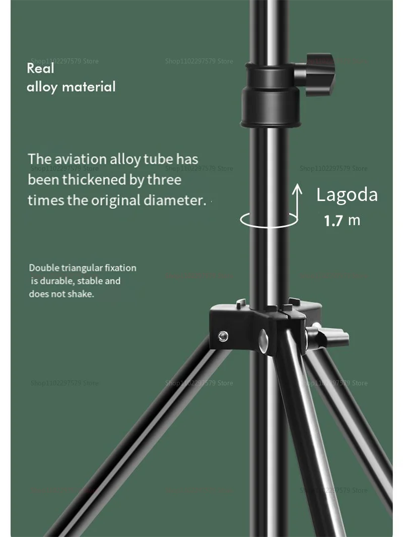 UniMount Adjustable Tripod Stand for Cameras, Projectors & Studio Lighting